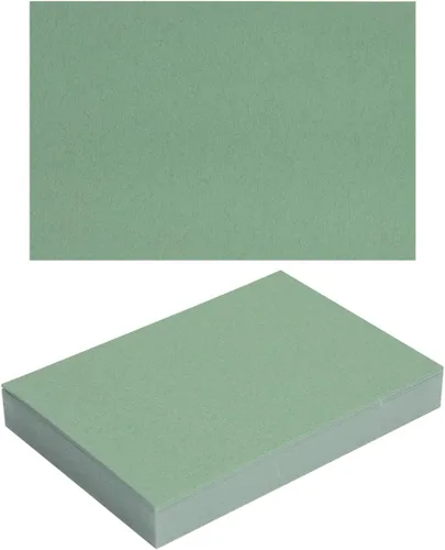 Miniatura 9 de Paquete de 100 tarjetas pesadas en blanco de cartulina verde salvia, papel grueso de 92 libras para invitaciones, tarjetas de felicitación