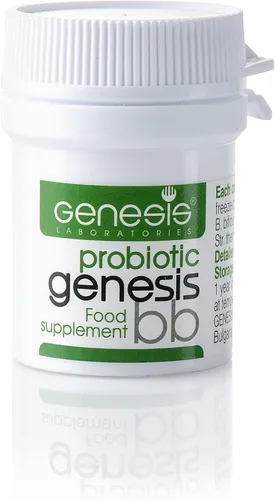 Miniatura 2 de Genesis Bifidobacterium Complex BB Probiotic 14 Cápsulas de 240 Mg Paquete de Viaje
