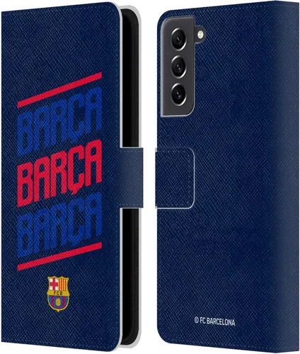 Miniatura 141 de Head Case Designs Funda de piel con licencia oficial del FC Barcelona Barca Crest Graphics para Samsung Galaxy A06 4G