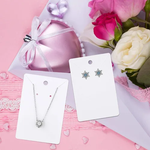 Miniatura 7 de MIAHART Juego de 150 tarjetas para aretes, collares, tarjetas de exhibición con 150 bolsas para vender aretes de bricolaje, aretes y exhibición