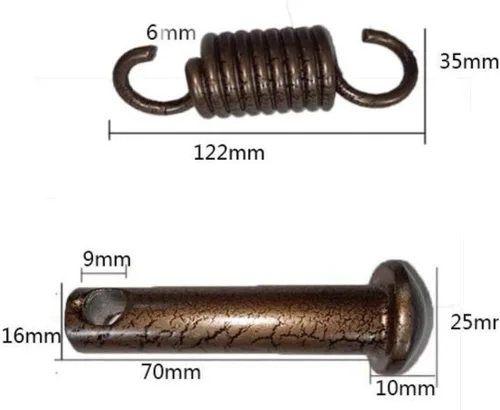 Miniatura 6 de Kit de hamaca para colgar sillas y columpios de porche (color marrón)