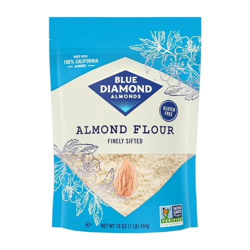 Blue Diamond Almonds, Harina de almendras, sin gluten, blanqueada, finamente tamizada, 1 libra