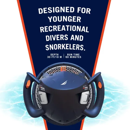 Miniatura 9 de Nautica Navigator and Skipper Underwater Seascooters, Designed for Younger Recreational Divers and Snorkelers