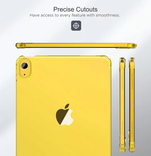 Miniatura 8 de MoKo Funda transparente para iPad (A16) de 11ª generación 2025 de 11 pulgadas/10ª generación 2022 de 10.9 pulgadas, TPU suave y ligero, funda ultra