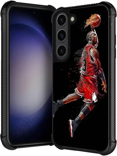 Miniatura 12 de Funda compatible con Samsung Galaxy S22, diseño de jugador de baloncesto 36 Galaxy S22 para niños y hombres, antiarañazos, a prueba de golpes
