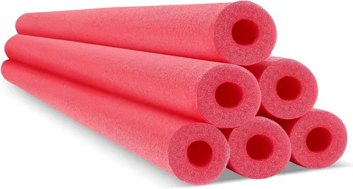 Miniatura 17 de Hanaive 6 paquetes de fideos de piscina, tubo de espuma flotante para natación de 52 pulgadas, fideos huecos a granel, flotadores resistentes