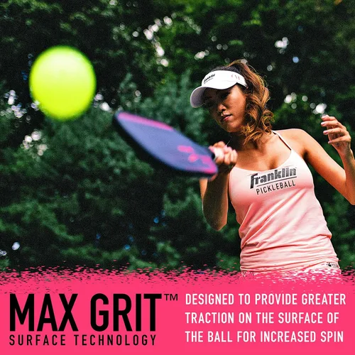 Miniatura 2 de Franklin Sports Paletas Profesionales de Pickleball - Christine McGrath Paletas Profesionales de Torneo de Pickleball - Pala de Polipropileno