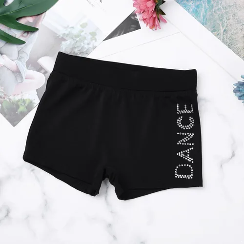 Miniatura 3 de Traje de baño deportivo sin mangas con pantalones cortos para entrenamiento y fitness para niñas y niñas
