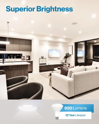 Miniatura 2 de Sunco Paquete de 6 Bombillas LED BR30, Bombillas para Luces Empotradas Can, Bombilla de Inundación Interior, 850 LM, 11W (Equivalente a 65W), 4000K