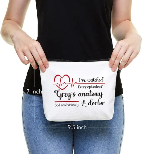Miniatura 2 de Fokongna Divertida bolsa de maquillaje organizadora de viaje para mujeres, mamá, tía, mejor amiga, profesora, jefe, personal, colega, compañera
