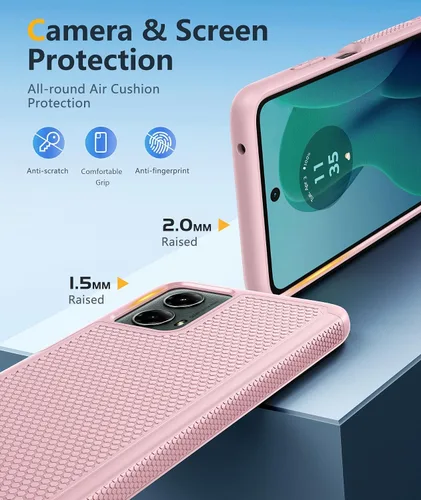 Miniatura 489 de FNTCASE Funda para iPhone 17 Pro: Fundas delgadas translúcidas de color azul claro compatibles con MagSafe, protección completa de la cámara
