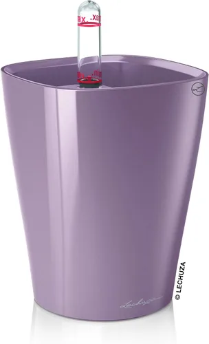 Miniatura 8 de Lechuza 14949 Mini Deltini - Maceta de riego automático para uso en interiores y exteriores, 4 x 4 x 5 pulgadas, color carbón