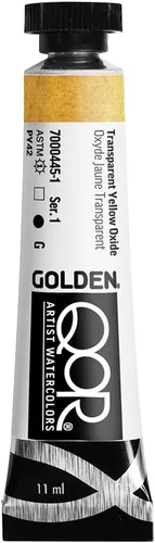 Miniatura 58 de GOLDEN QoR Acuarelas para artistas, Azul cobalto y teja, tubo de 11 ml, pintura profesional de acuarela, semiopaca Verde azulado cobalto