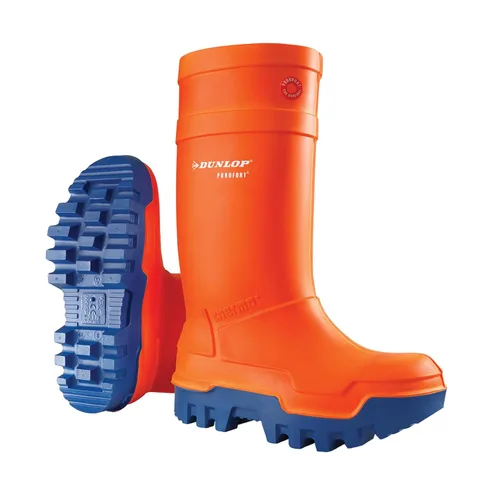 Miniatura 12 de Dunlop PUROFORT THERMO+C662933 Botas Wellington de seguridad para hombre S5 CI SRC Verde 37