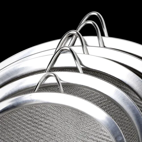Miniatura 4 de Mini tamiz/colador profesional -cocina de acero inoxidable harina té colador malla colador tamiz filtro tamiz
