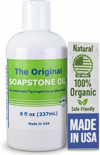Miniatura 8 de The Original Soapstone Oil Aceite natural seguro para alimentos para encimeras de esteatita – Mejora y oscurece la piedra, fórmula de bajo