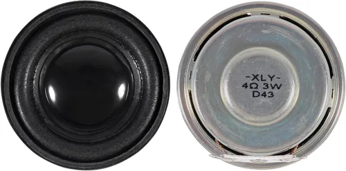 Miniatura 3 de 6 unids 1.5 pulgadas 1.575 in mini altavoces portátiles 4ohm 3W frecuencia completa sonido estéreo pequeño altavoz de alta fidelidad