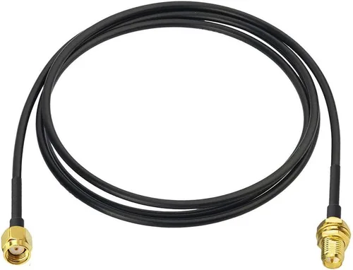 Miniatura 4 de Bingfu Cable de extensión de antena WiFi RP-SMA macho a RP-SMA hembra montaje en mamparo RG174 Cable coaxial 3.3 ft 3 pies para enrutador WiFi