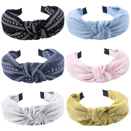 Ivyu diademas para mujeres diademas - Diademas Para Mujer De Moda Accesorios para el cabello acolchadas para niñas sin resbalones, moda linda color