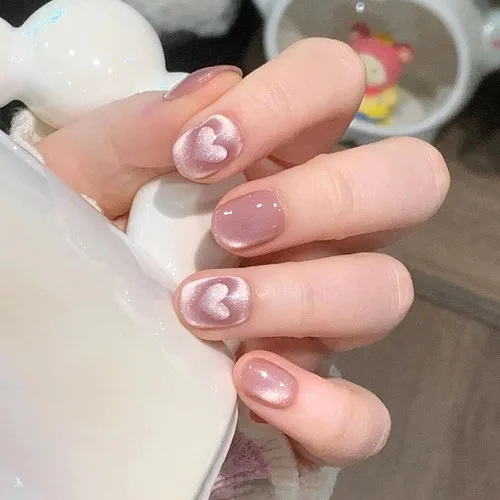 Miniatura 33 de LIGHT RAIN - Uñas a presión medianas con diseño de galaxia Andromeda, de lujo, reutilizables, de siete capas, con acabado UV, uñas postizas hechas a