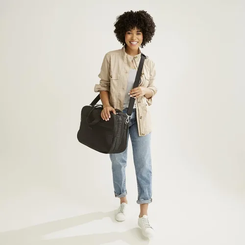 Miniatura 7 de Vera Bradley Bolso de lona plano Lay para mujer