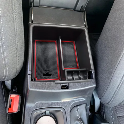 Miniatura 5 de Organizador Compatible con Consola Central de Ford Ranger 2019 2020 2021 2022 2023 XL XLT Lariat, Divisor de Reposabrazos, Bandeja de Almacenamiento