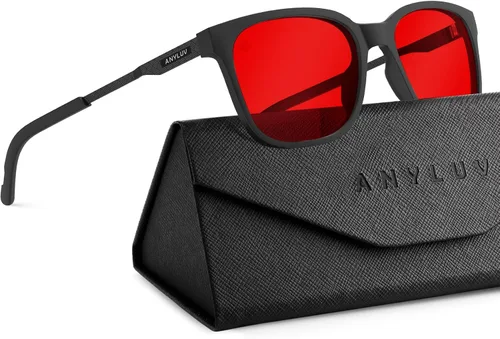 Miniatura 11 de ANYLUV Blue Light Glasses for Men, Lightweight Computer Gaming Glasses, Stylish Anti Eyestrain Blue Light Blocking Men