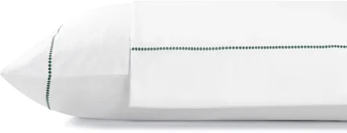 Miniatura 29 de Linen Home Juego de fundas de almohada King de 500 hilos, fundas de almohada 100 % algodón de fibra larga, juego de 2 fundas de almohada de satén