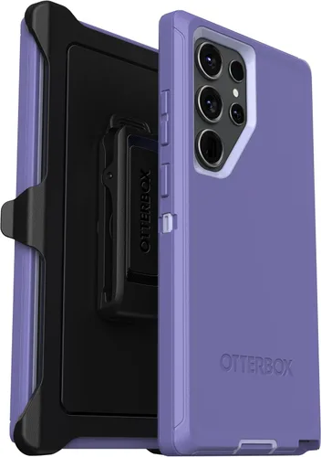 Miniatura 8 de OtterBox Funda para Galaxy S23 Ultra (solamente) - Serie Defender - Negro - Resistente y duradera - con protección de puerto - Incluye soporte