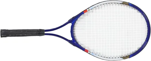 Miniatura 5 de Raqueta de tenis, equipo de tenis de 27 pulgadas de aleación de aluminio de nailon recreativo raqueta de tenis con bolsa de raqueta