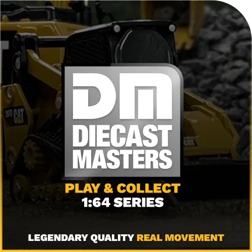 Miniatura 9 de Diecast Masters Cargador de minicargadora Caterpillar 272D2 a escala 1:64 y accesorios de fijación de riel compacto 297D2, equipo de construcción