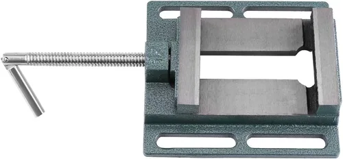 Miniatura 2 de Tornillo de prensa de taladro, 4 "de hierro fundido resistente tamaño de apertura de fresado soporte de banco abrazadera de carpintería máquina