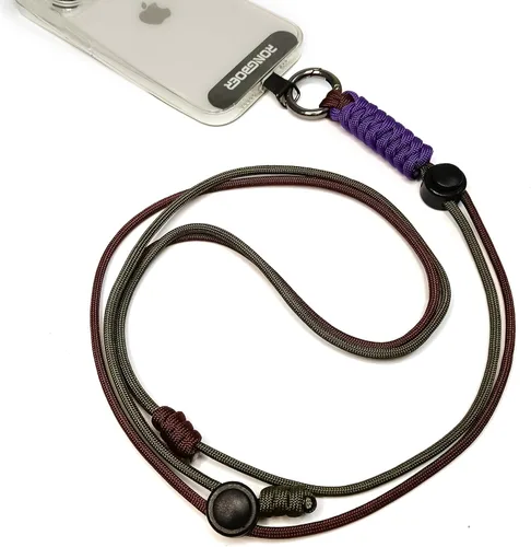 Miniatura 9 de Cordones para teléfono celular alrededor del cuello, cordón de muñeca para llaves, cordones para insignias de identificación, cordón ajustable