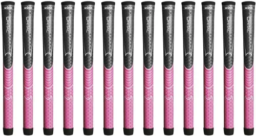 Paquete de empuñaduras de golf Winn Dri-Tac – Juego de 13 piezas – Rendimiento antideslizante para todo clima – Sensación suave y amortiguada para