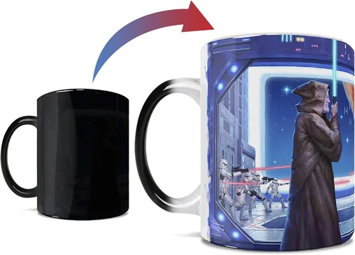 Miniatura 9 de Morphing Mugs Star Wars - The Book of Boba Fett - Un nuevo comienzo - Una taza sensible al calor de 16 onzas - Imagen completa revelada cuando se