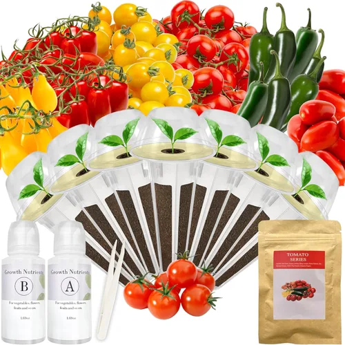 Miniatura 7 de Kit de cápsulas de semillas de hierbas gourmet para AeroGarden, idoo, Ahopegarden, MUFGA Hydroponics Garden con albahaca, perejil, tomillo, menta