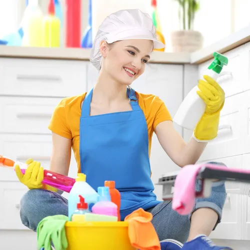 Miniatura 5 de Paquete de 4 u 8 gorros de chef para cocina, gorra de chef ajustable para servicio de alimentos, redes para el cabello, reutilizables, lavables