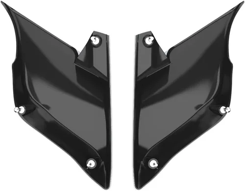 Miniatura 6 de Advanblack Barracuda - Cubiertas laterales estiradas plateadas (brillantes), paneles extendidos para Harley Touring Street Glide Road Glide Electra