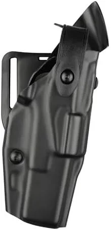 Miniatura 27 de Safariland 6360 ALS/SLS Mid-Ride Duty Rated Level III Retention Holster STX negro brillante.