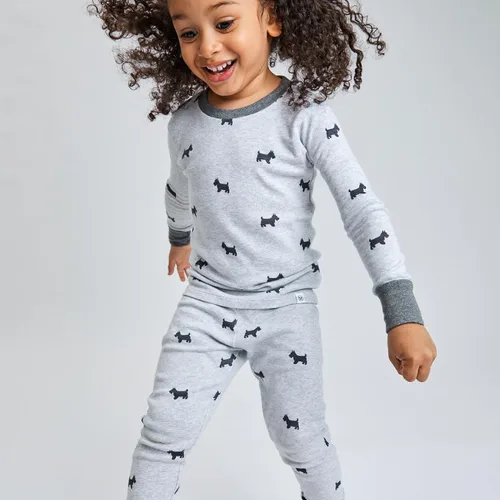 Miniatura 2 de HonestBaby unisex-baby Classics 2-piece Pajamas Sleepwear Pjs 100% Organic Cotton for Baby, Toddler, Kids