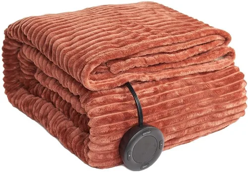 Miniatura 11 de Manta térmica tamaño King de 100 x 90 pulgadas, certificación ETL, manta eléctrica de 6 niveles de calefacción y apagado automático de 1 a 10 horas