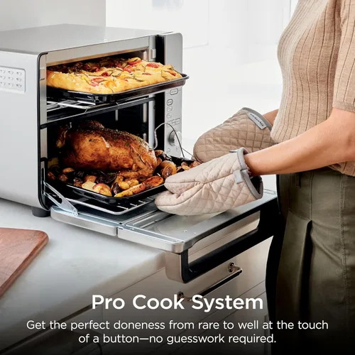 Miniatura 4 de Ninja Horno de encimera Double Stack XL y freidora de aire con sistema Pro Cook