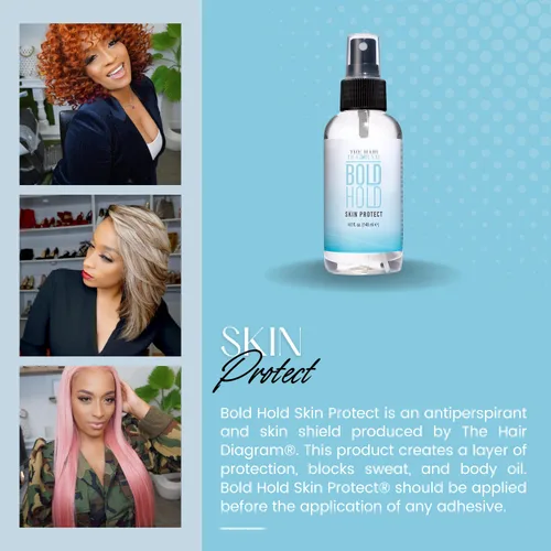 Miniatura 5 de The Hair Diagram - Protector de Piel con Sujeción Fuerte - Protector del Cuero Cabelludo para Piel Sensible y Antiperspirante - Protección contra