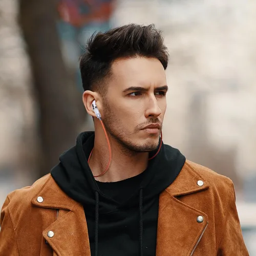 Miniatura 8 de Correa de cuello antipérdida para AirPods, cadena de collar magnética fuerte de cuero PU, compatible con AirPods 1&2 / 3ª generación / Pro / Pro 2
