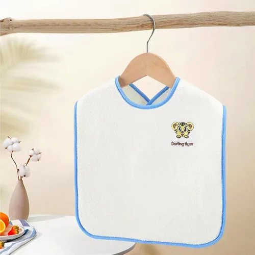 Miniatura 9 de Baberos de cobertura completa para alimentación, baberos suaves e impermeables extra grandes, baberos de alimentación para niñas y niños