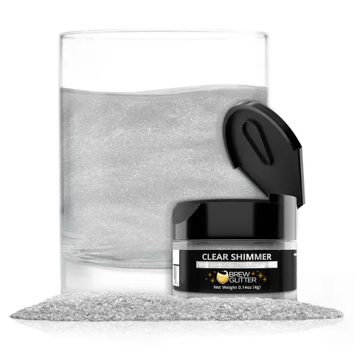 Miniatura 41 de Brew Glitter - Purpurina comestible para bebidas, cócteles, cerveza, adornar bebidas Certificado Kosher y Halal 100% comestible y de grado Azul