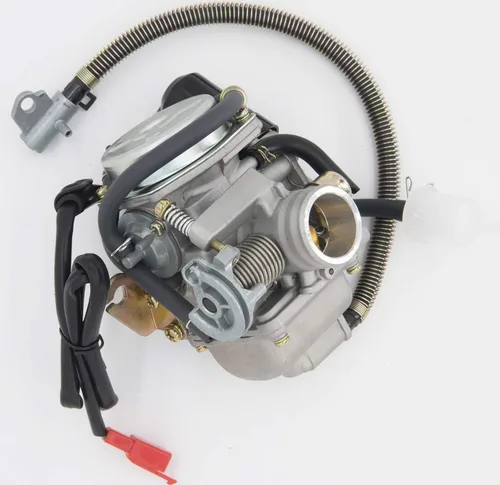 Miniatura 6 de GY6 (150cc) Carburador para motores de 150cc 125cc 152QMJ 157QMJ de 4 tiempos, con estrangulador eléctrico para motocicleta y scooter - Carburador