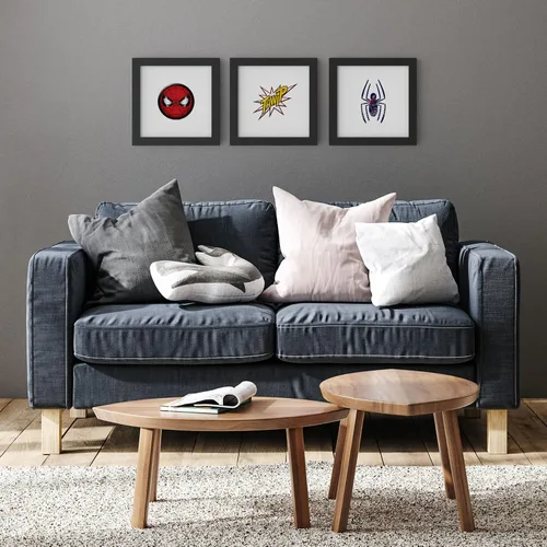 Miniatura 8 de Trends International Gallery Pops Marvel Comics Spider-Man - Póster de pared para colgar, 12 x 12 pulgadas, versión enmarcada en negro Versión