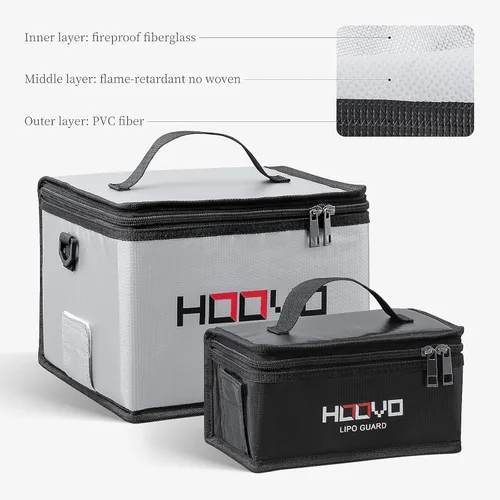 Miniatura 5 de HOOVO 11.1 V 5200 mAh 60C 3S LiPo Batería TR Plug para RC Car RC Truck Avión Helicóptero Barco Coche 2 Paquetes Lipo Bolsa a prueba de explosiones
