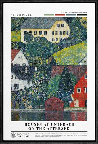 Miniatura 80 de SIGNWIN Lienzo enmarcado para pared, diseño de Vincent Van Gogh, un par de amantes, naturaleza, ilustraciones de área silvestre, bellas artes